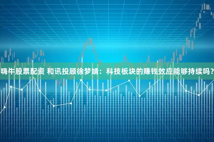 嗨牛股票配资 和讯投顾徐梦婧：科技板块的赚钱效应能够持续吗？