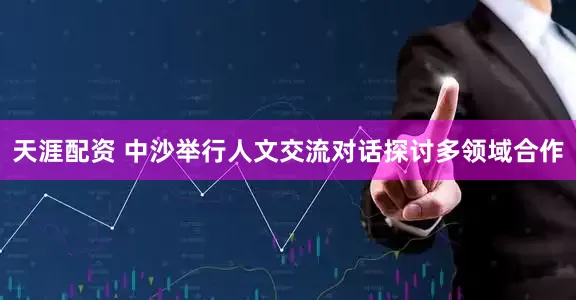 天涯配资 中沙举行人文交流对话探讨多领域合作